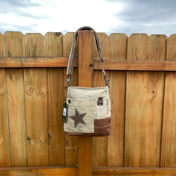 Myra Bag- Leather Star Crossbody - Picture 5 of 12